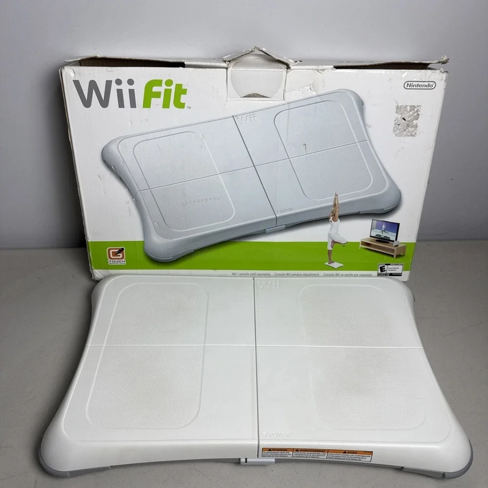 OEM Nintendo Wii Balance Board RVL-021 White Wii Fit Board Only